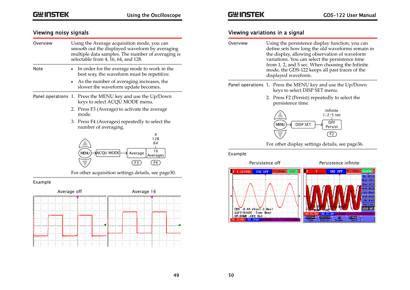 174h, 175h | GW Instek GDS-122 User Manual User Manual | Page 25 / 52