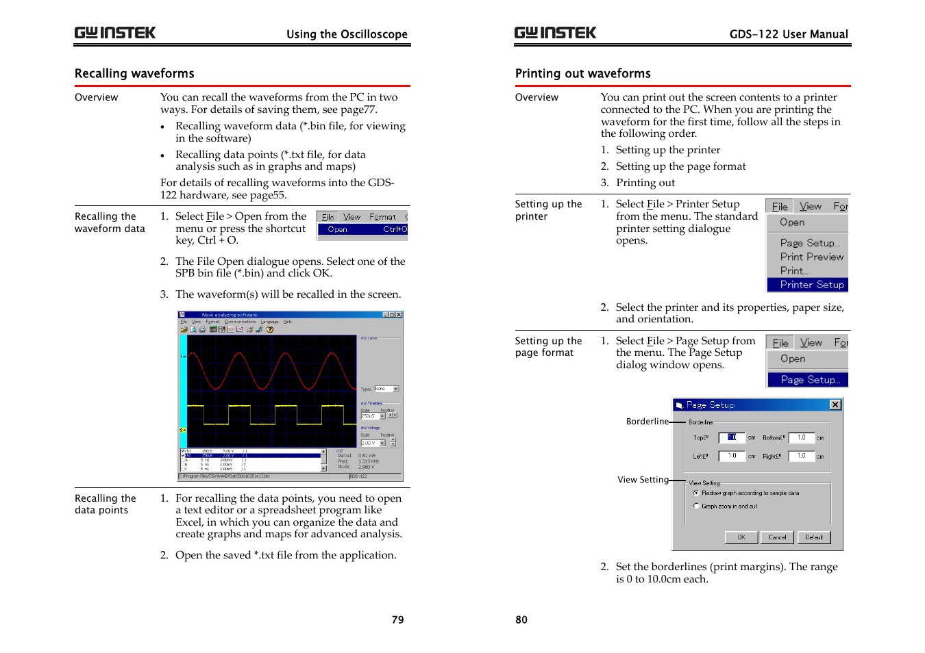 GW Instek GDS-122 User Manual User Manual | Page 40 / 52
