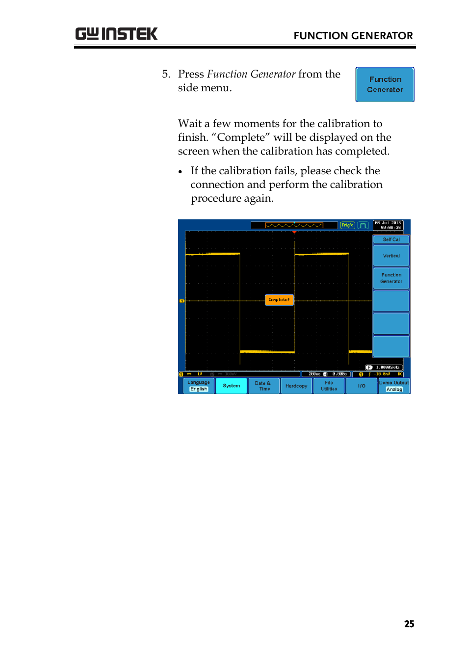 GW Instek GDS-2000A series Option User Manual User Manual | Page 25 / 80