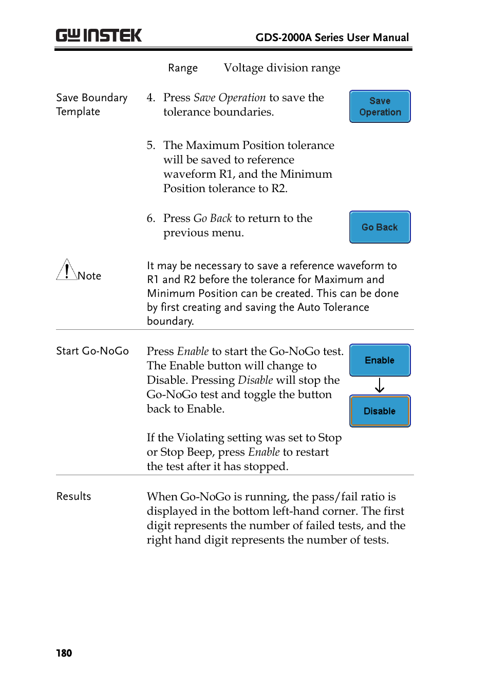 GW Instek GDS-2000A series User Manual User Manual | Page 180 / 261
