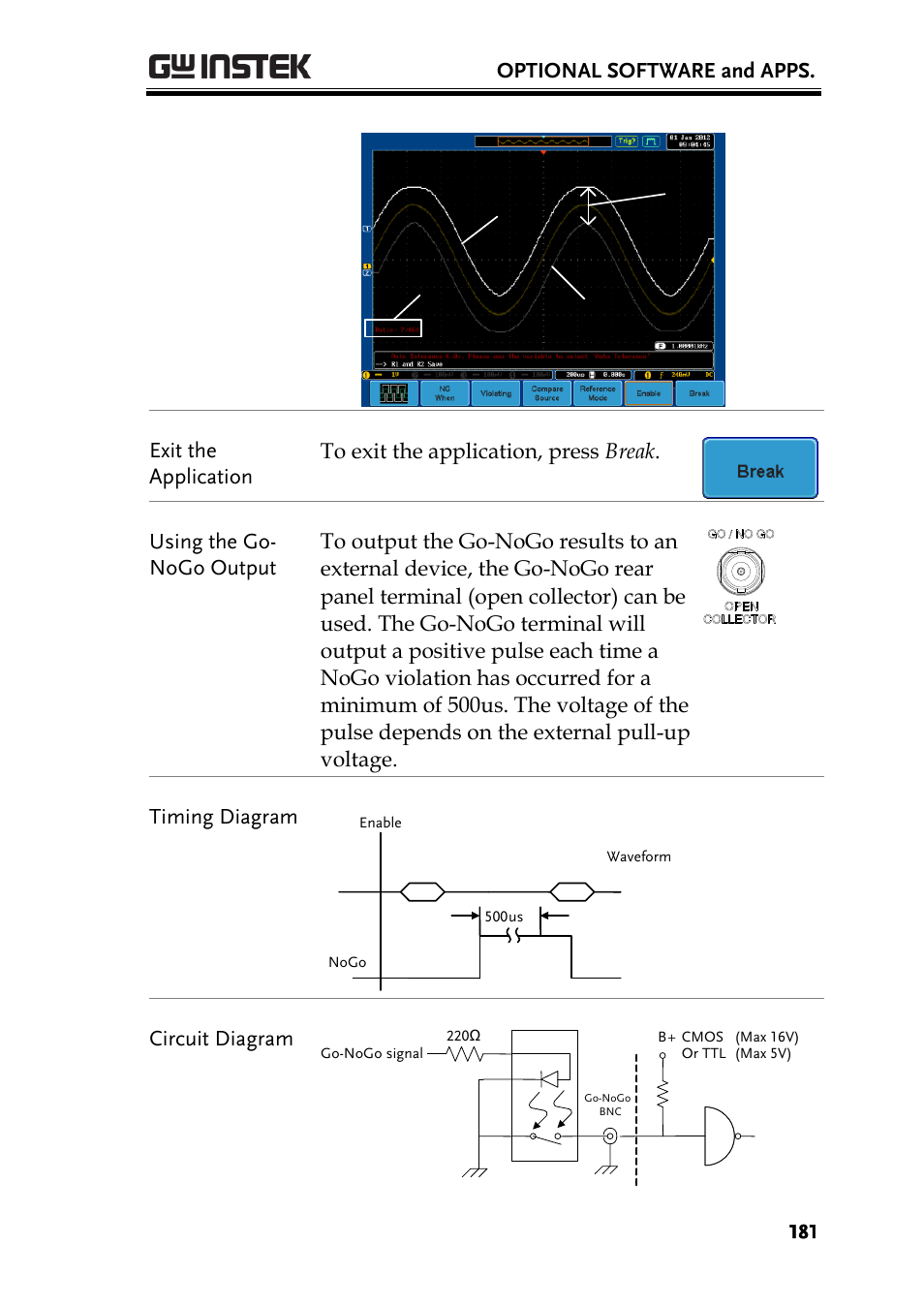 GW Instek GDS-2000A series User Manual User Manual | Page 181 / 261
