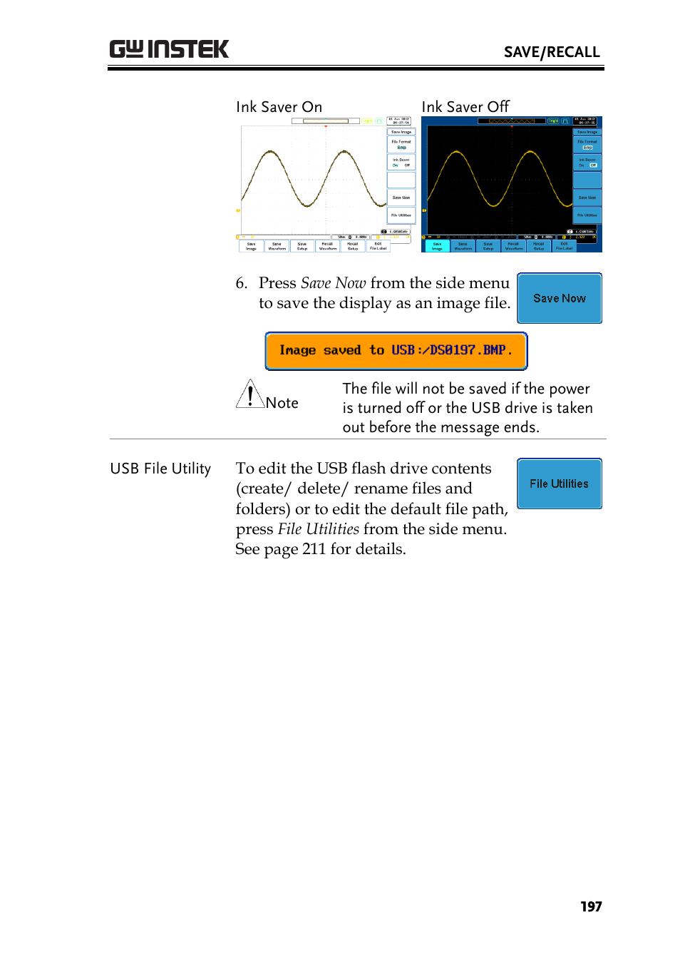 GW Instek GDS-2000A series User Manual User Manual | Page 197 / 261