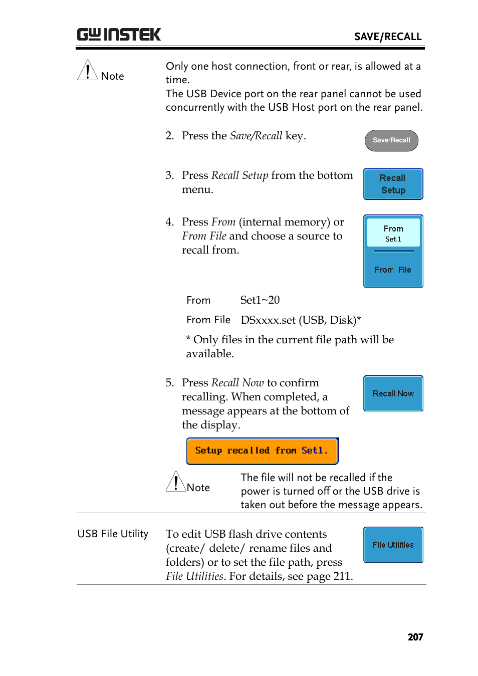GW Instek GDS-2000A series User Manual User Manual | Page 207 / 261