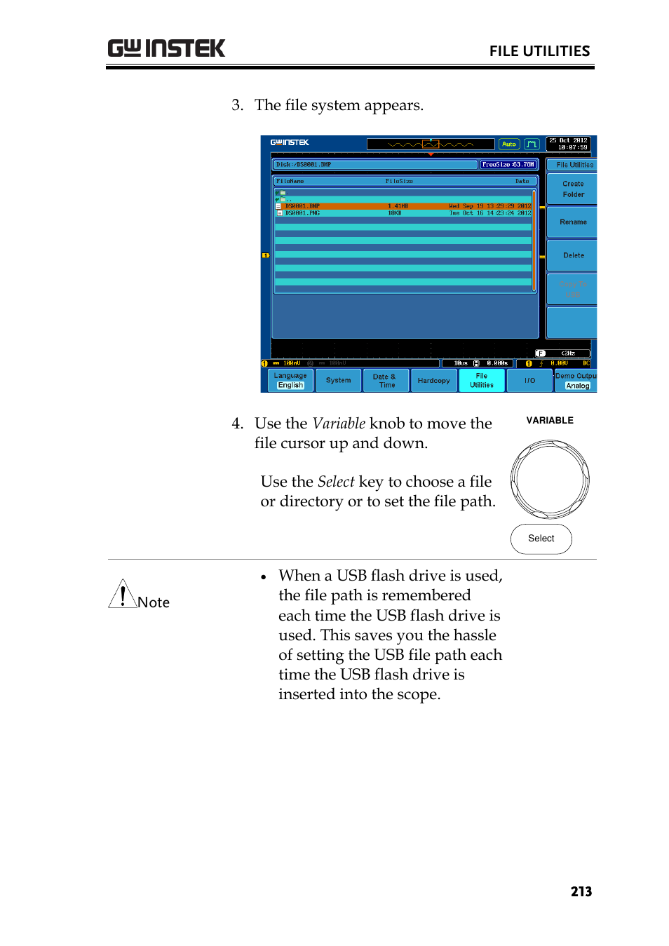GW Instek GDS-2000A series User Manual User Manual | Page 213 / 261