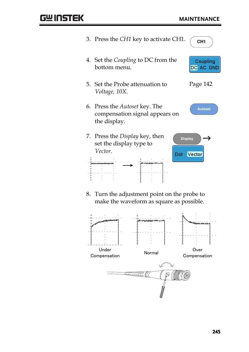 GW Instek GDS-2000A series User Manual User Manual | Page 245 / 261
