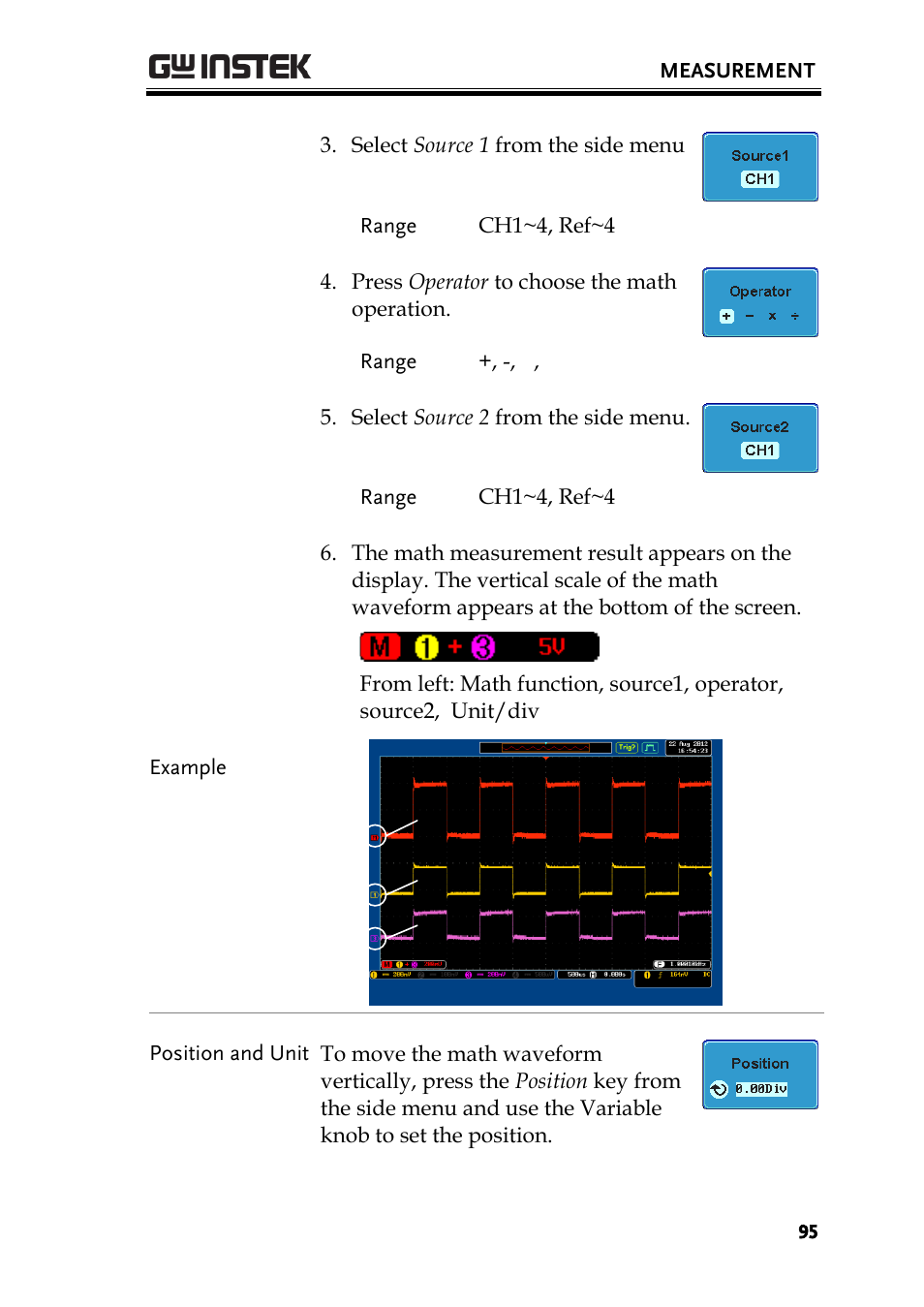 GW Instek GDS-2000A series User Manual User Manual | Page 95 / 261