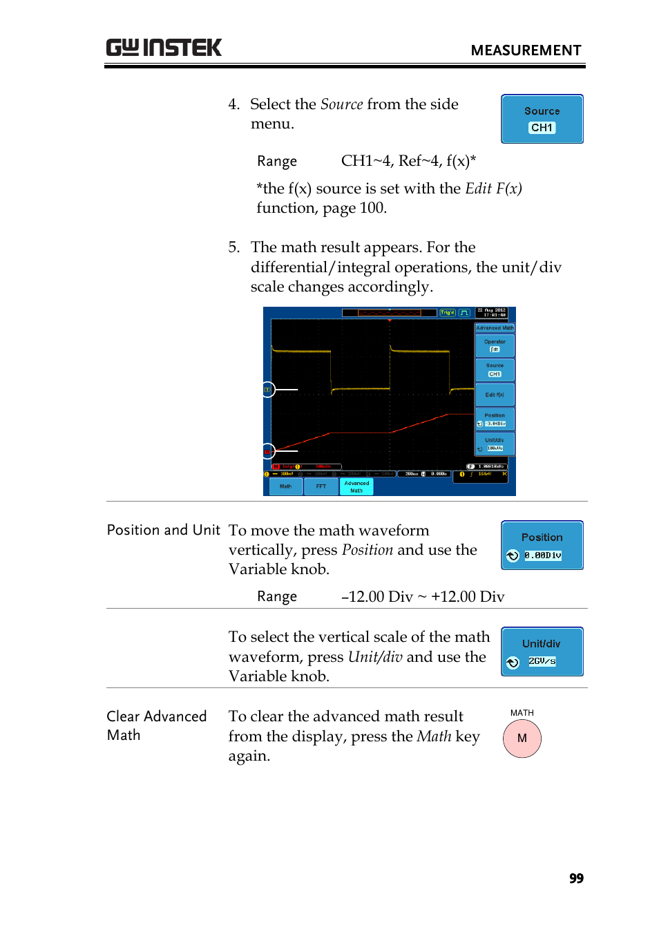GW Instek GDS-2000A series User Manual User Manual | Page 99 / 261
