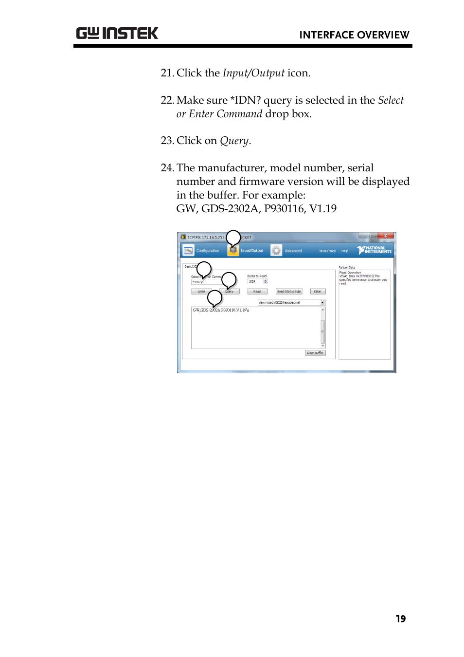 GW Instek GDS-2000A series Programming Manual User Manual | Page 19 / 272