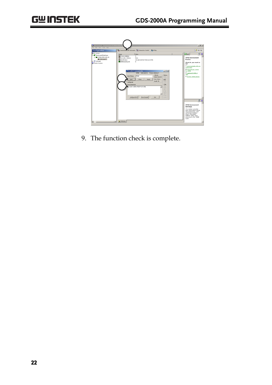 GW Instek GDS-2000A series Programming Manual User Manual | Page 22 / 272