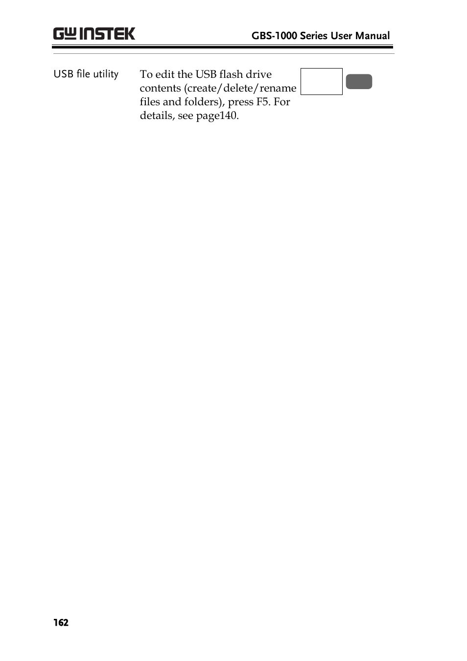 GW Instek GBS-1000 Series User Manual User Manual | Page 162 / 187