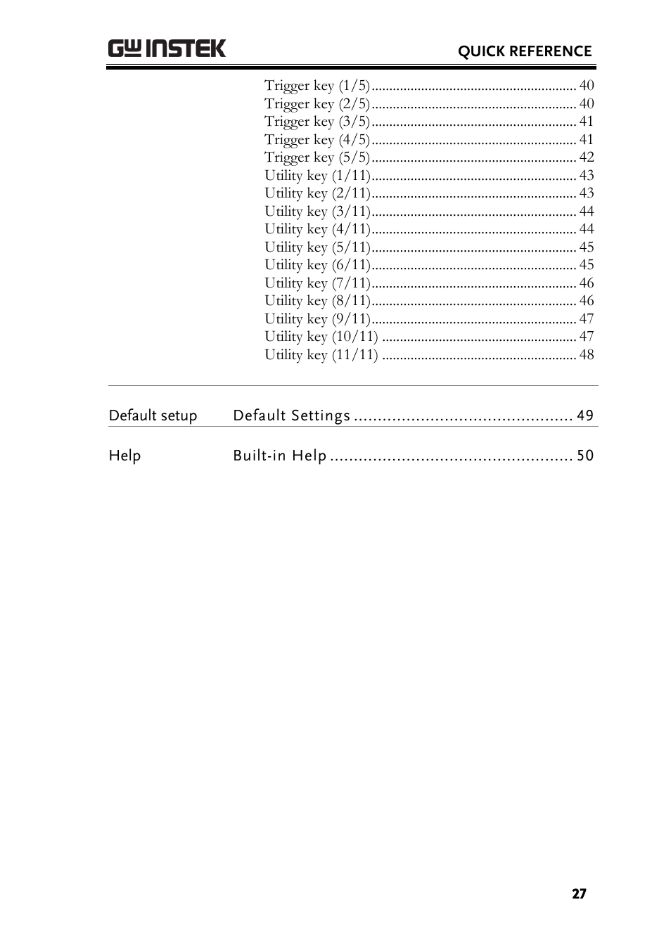 GW Instek GBS-1000 Series User Manual User Manual | Page 27 / 187