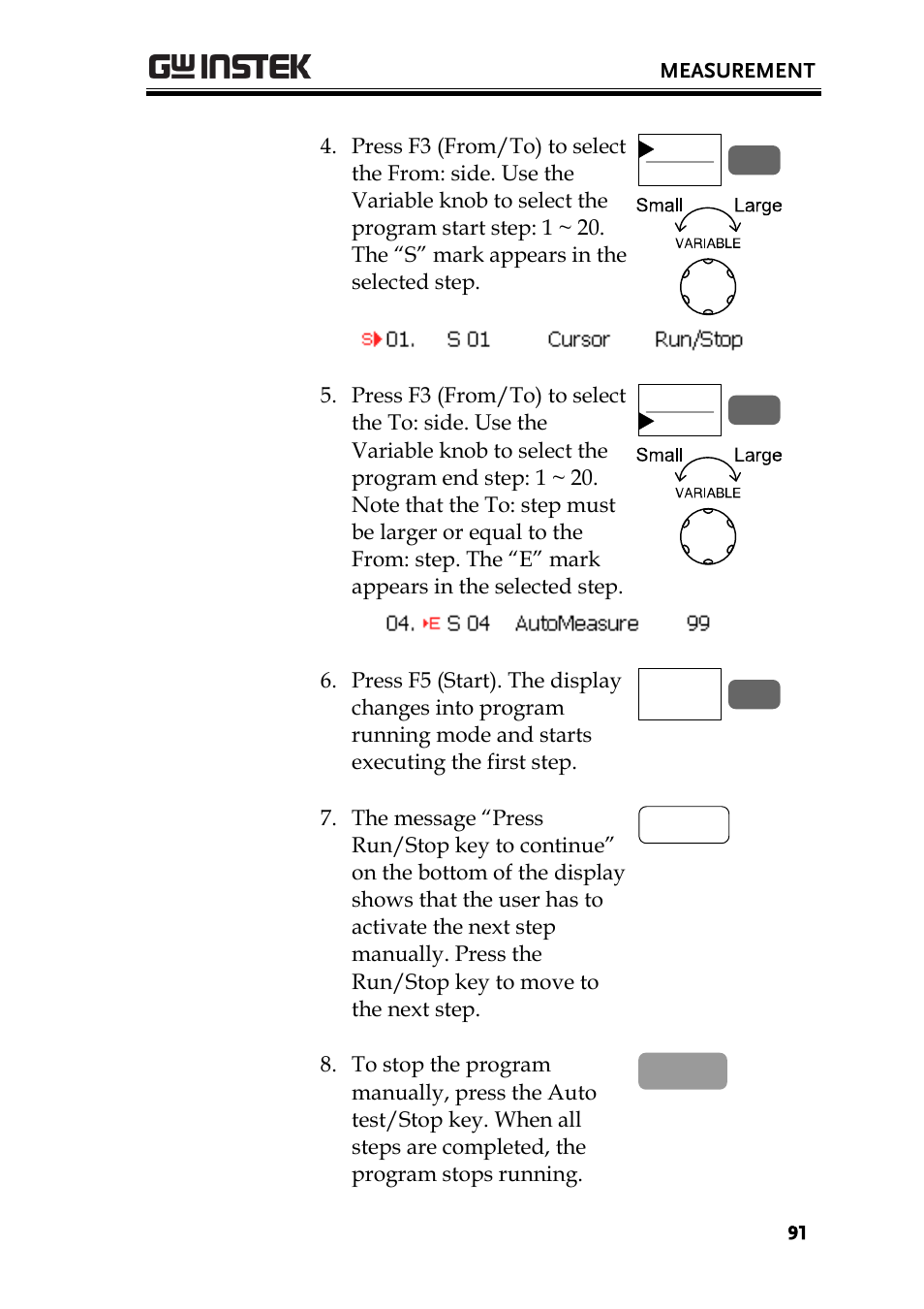 GW Instek GBS-1000 Series User Manual User Manual | Page 91 / 187