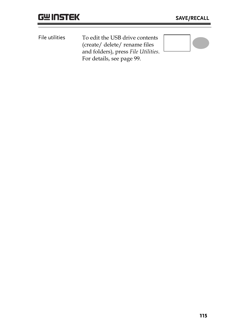 GW Instek GDS-1000-U Series User Manual User Manual | Page 115 / 133