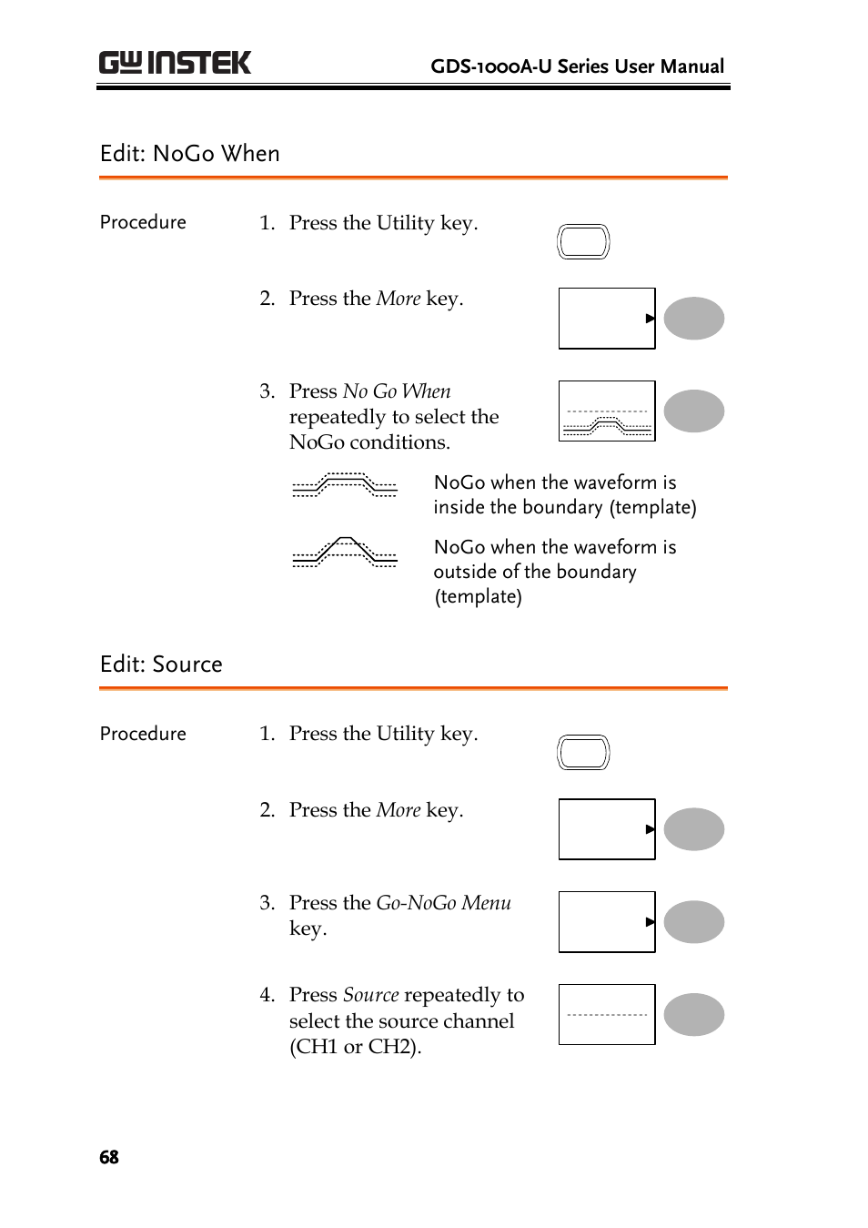Edit: nogo when, Edit: source | GW Instek GDS-1000A-U Series User Manual User Manual | Page 68 / 148