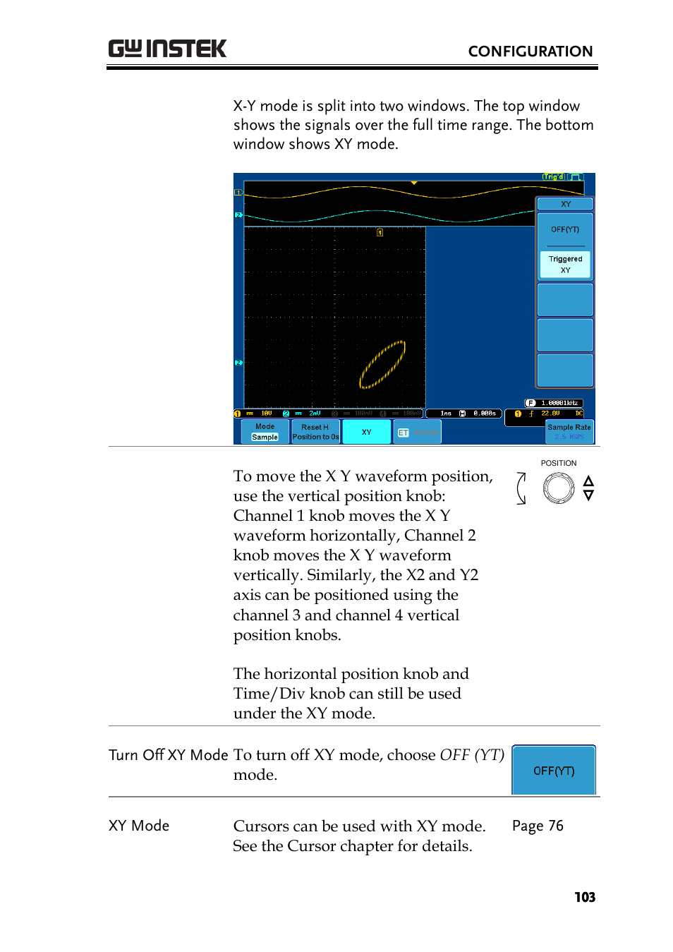 GW Instek GDS-3000 Series User Manual User Manual | Page 103 / 209