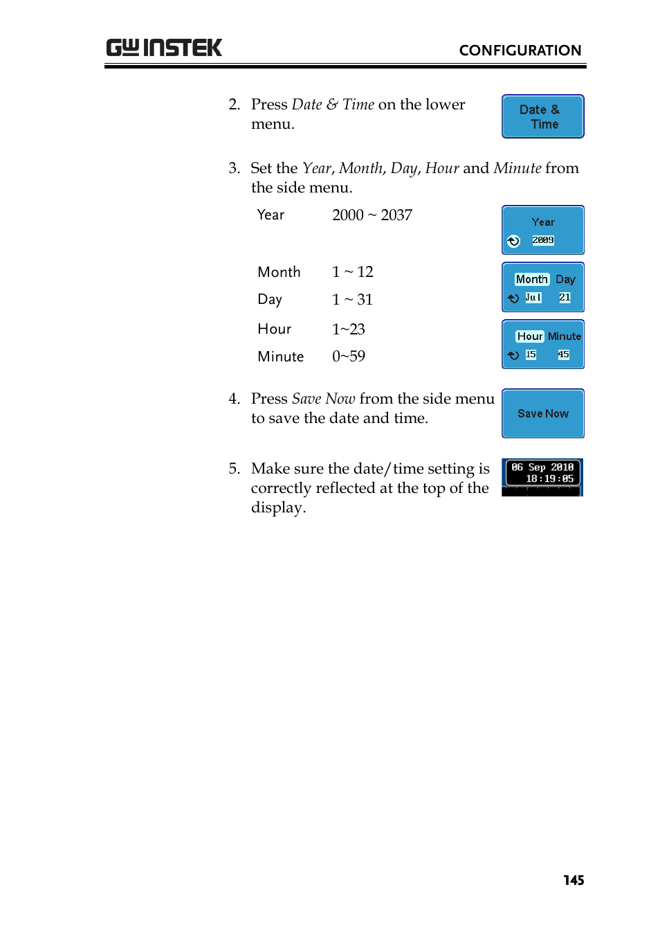 GW Instek GDS-3000 Series User Manual User Manual | Page 145 / 209