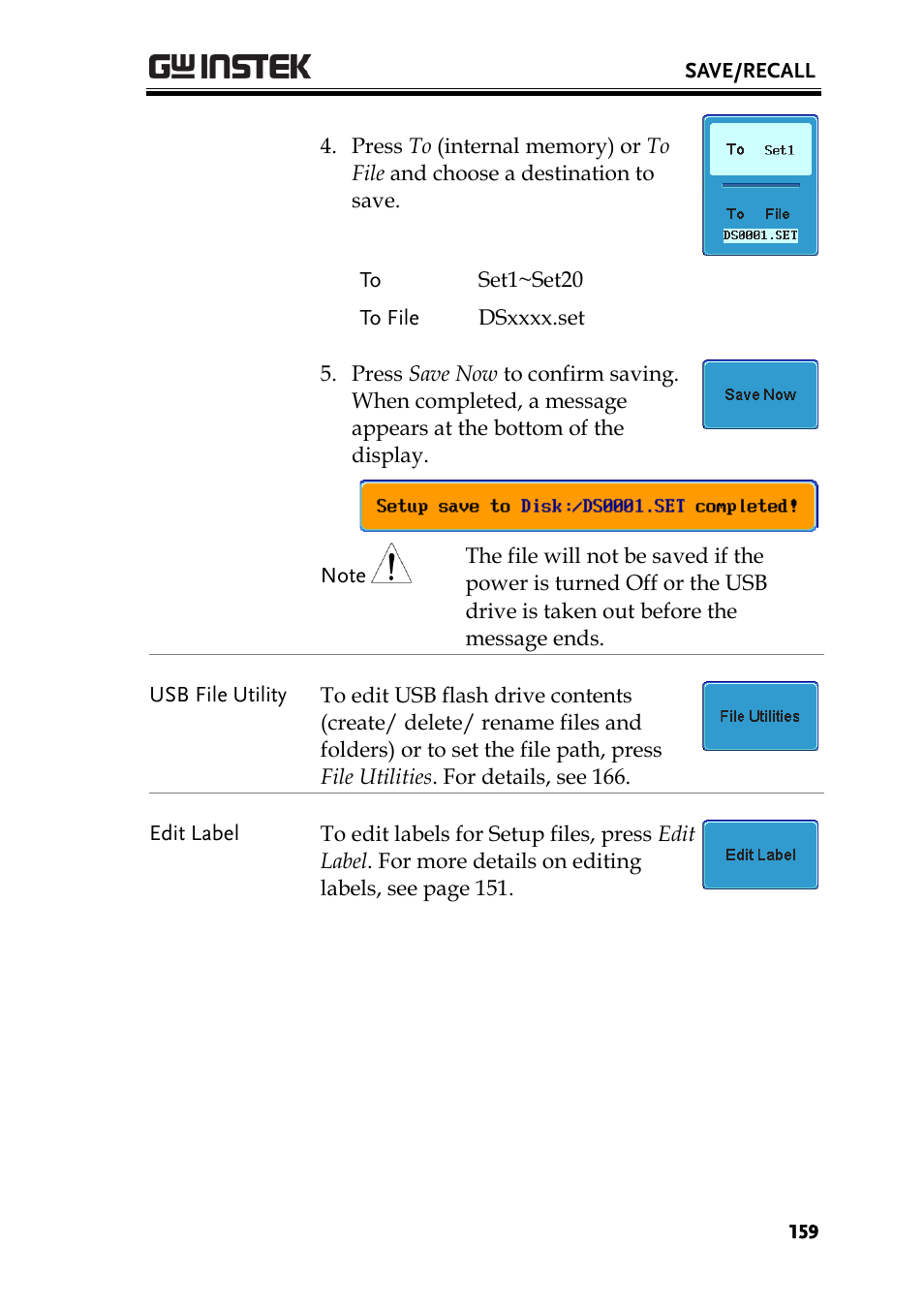 GW Instek GDS-3000 Series User Manual User Manual | Page 159 / 209