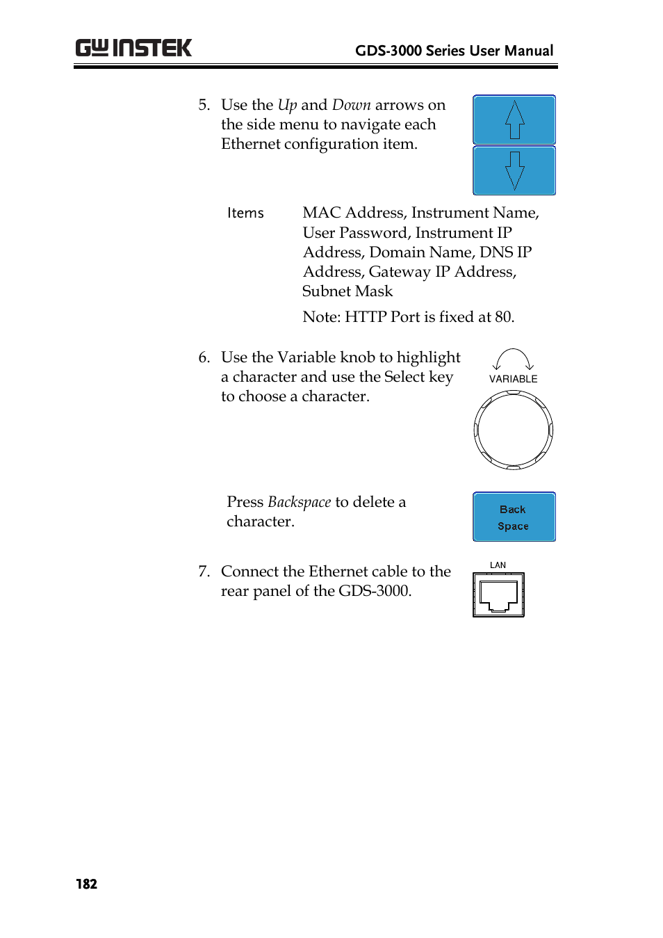 GW Instek GDS-3000 Series User Manual User Manual | Page 182 / 209