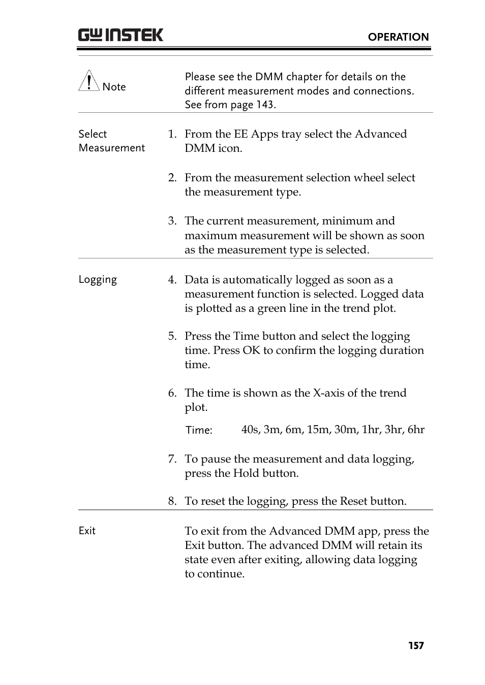 GW Instek GDS-200 Series User Manual User Manual | Page 157 / 188