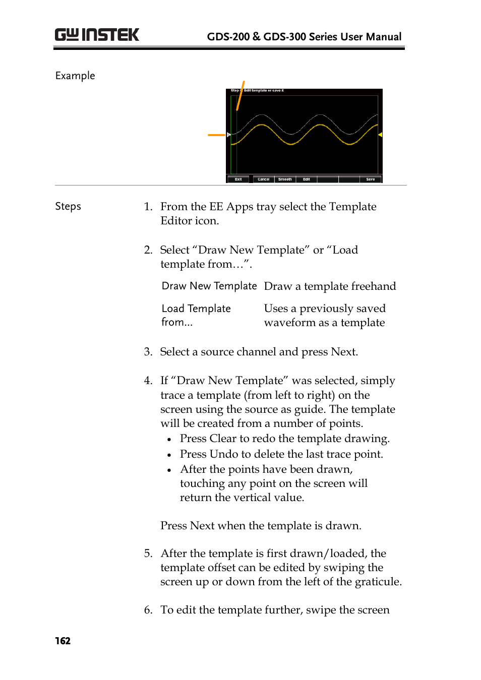 GW Instek GDS-200 Series User Manual User Manual | Page 162 / 188