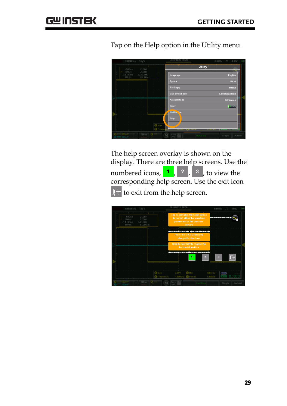 GW Instek GDS-200 Series User Manual User Manual | Page 29 / 188