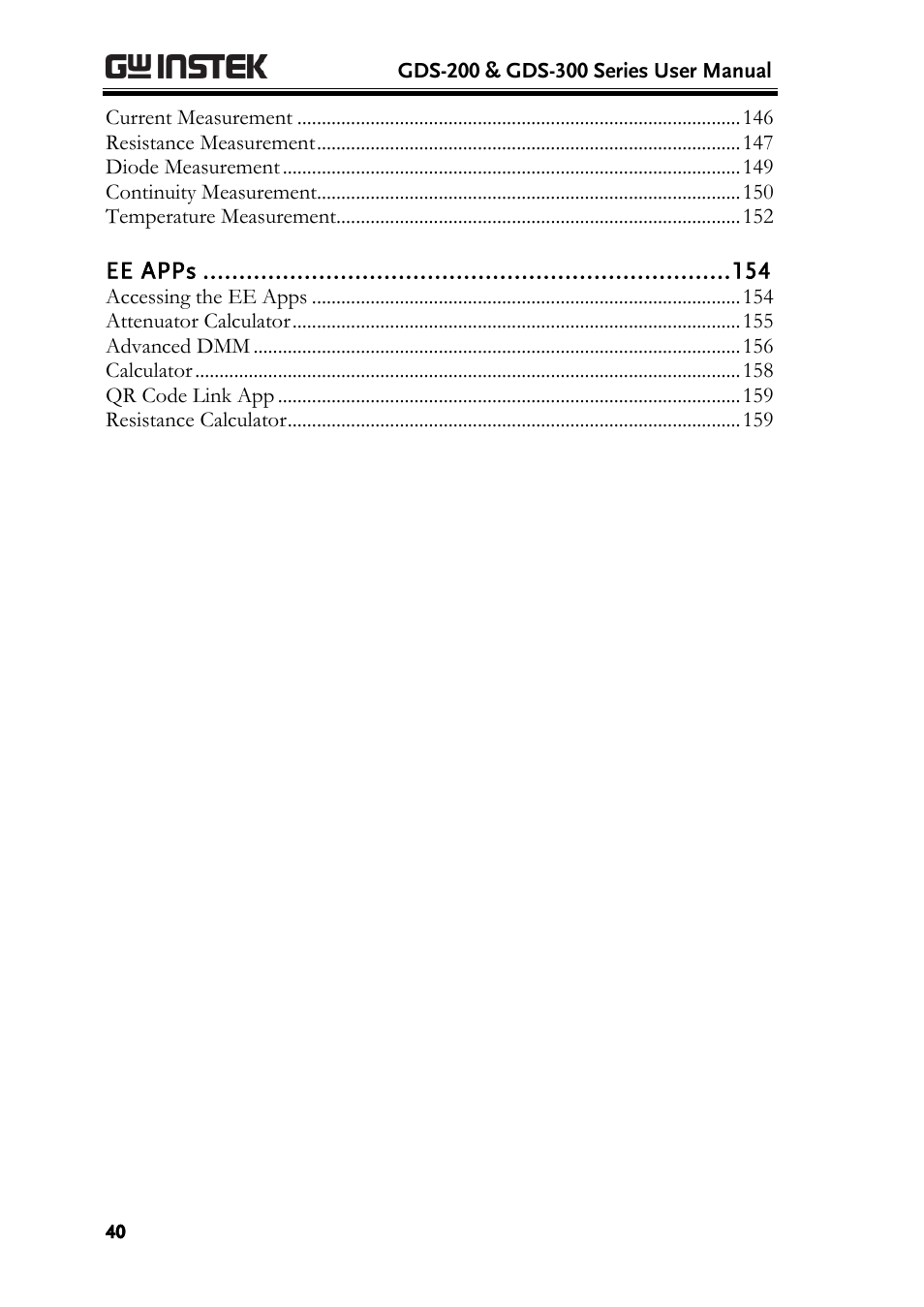 GW Instek GDS-200 Series User Manual User Manual | Page 40 / 188