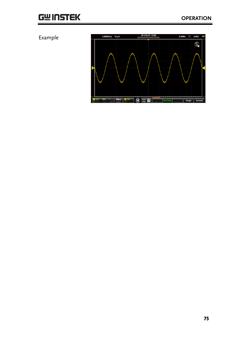 GW Instek GDS-200 Series User Manual User Manual | Page 75 / 188