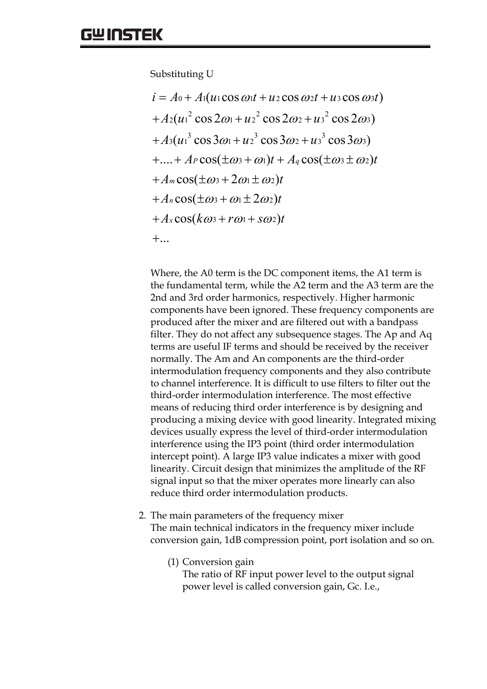 GW Instek GRF-1300A User Manual | Page 101 / 124