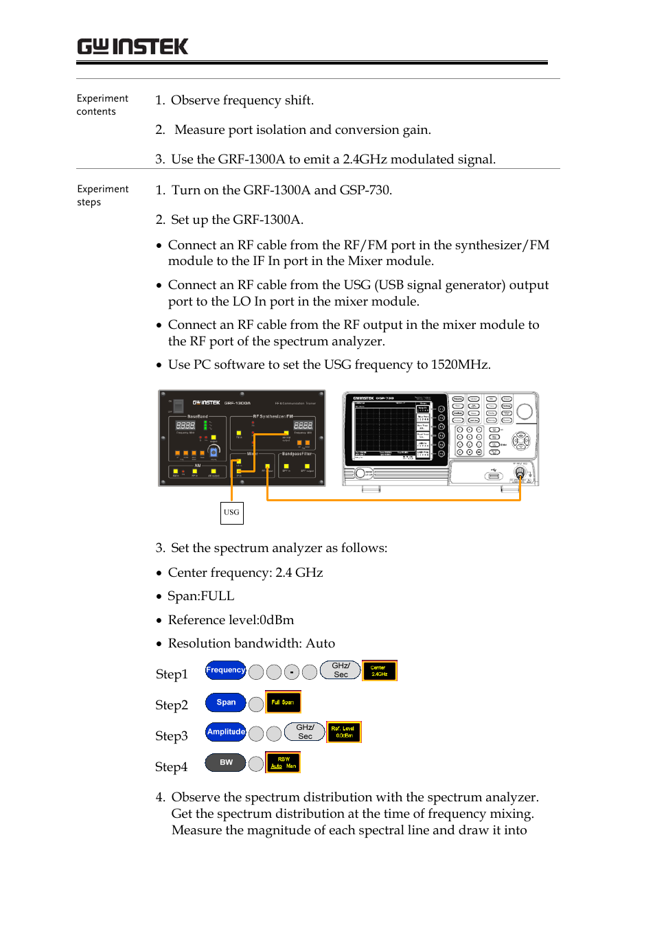 Grf-1300a user manual and teaching materials | GW Instek GRF-1300A User Manual | Page 104 / 124