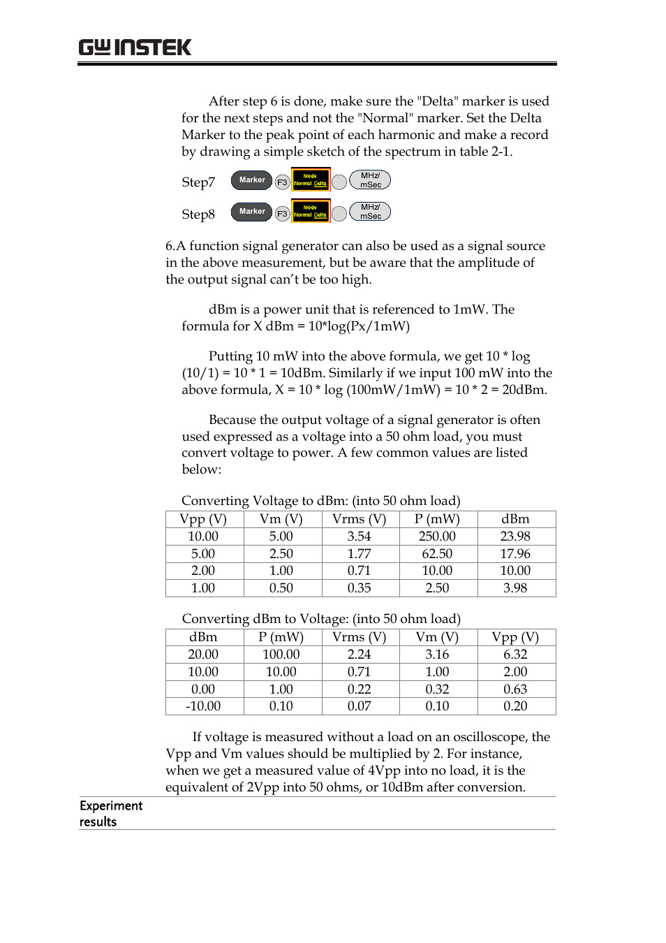 Grf-1300a user manual and teaching materials | GW Instek GRF-1300A User Manual | Page 40 / 124