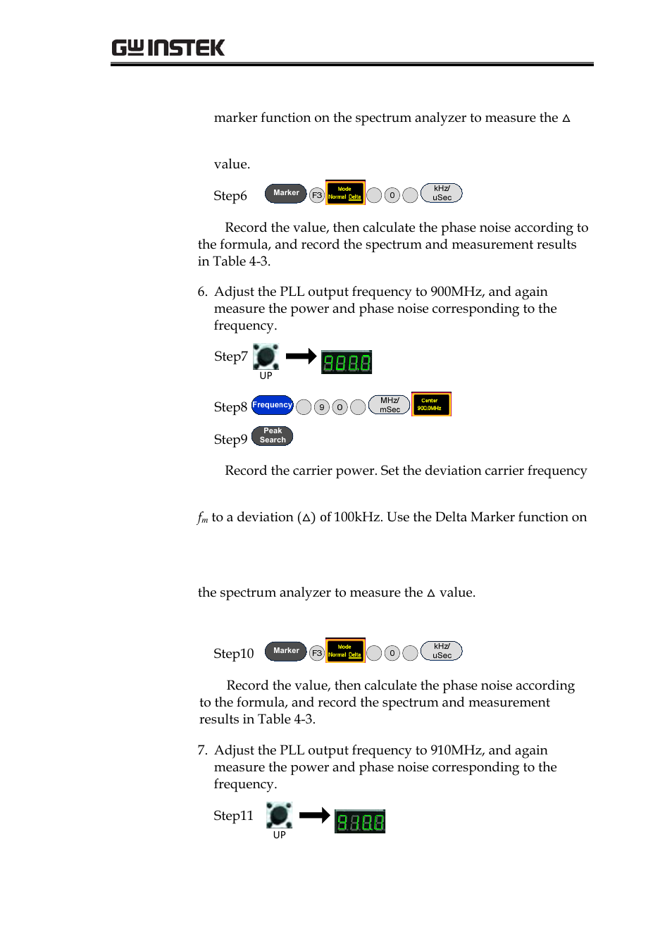 Rf communication and signals experiments | GW Instek GRF-1300A User Manual | Page 53 / 124