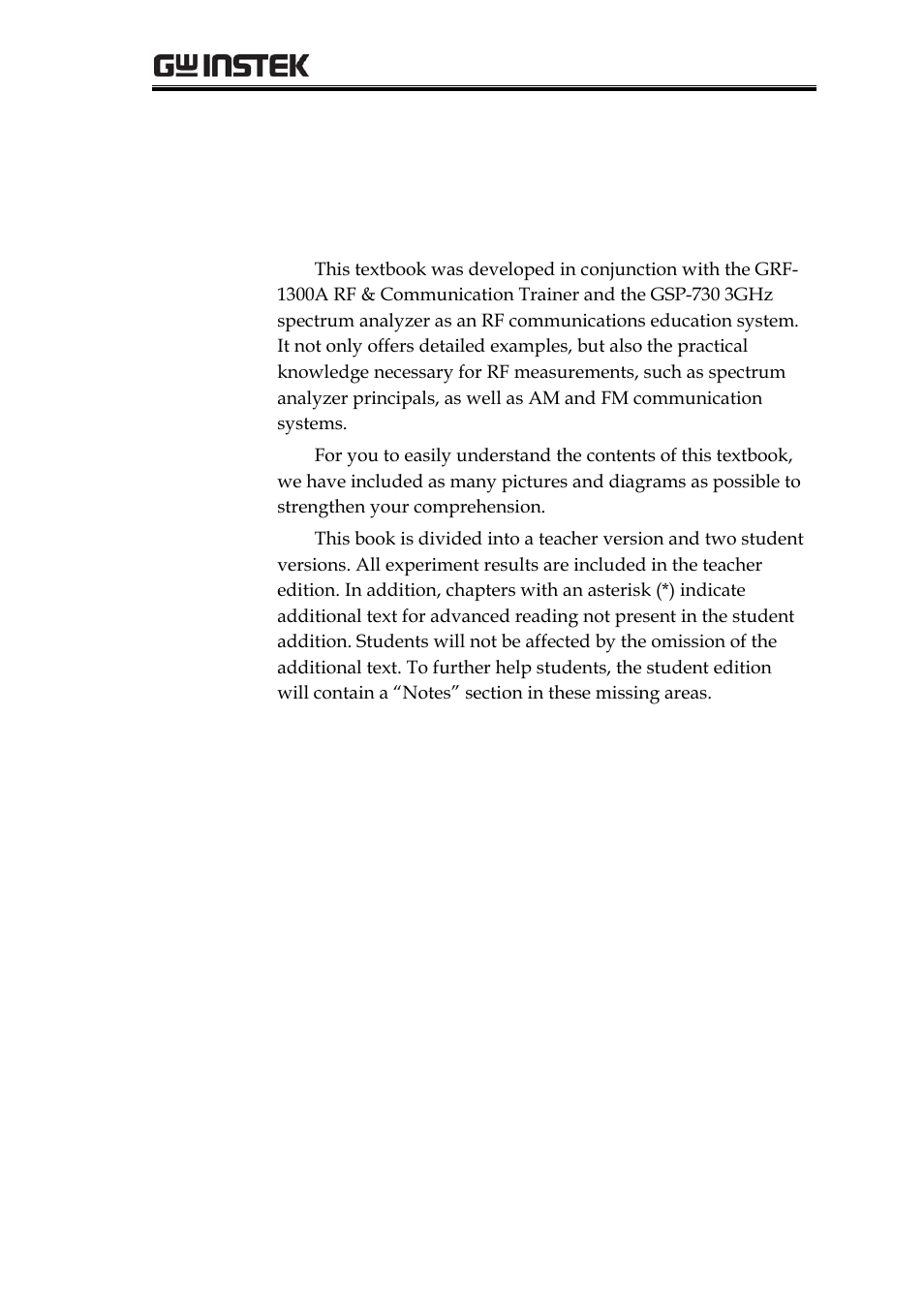 About this book, Bout this book | GW Instek GRF-1300A User Manual | Page 7 / 124