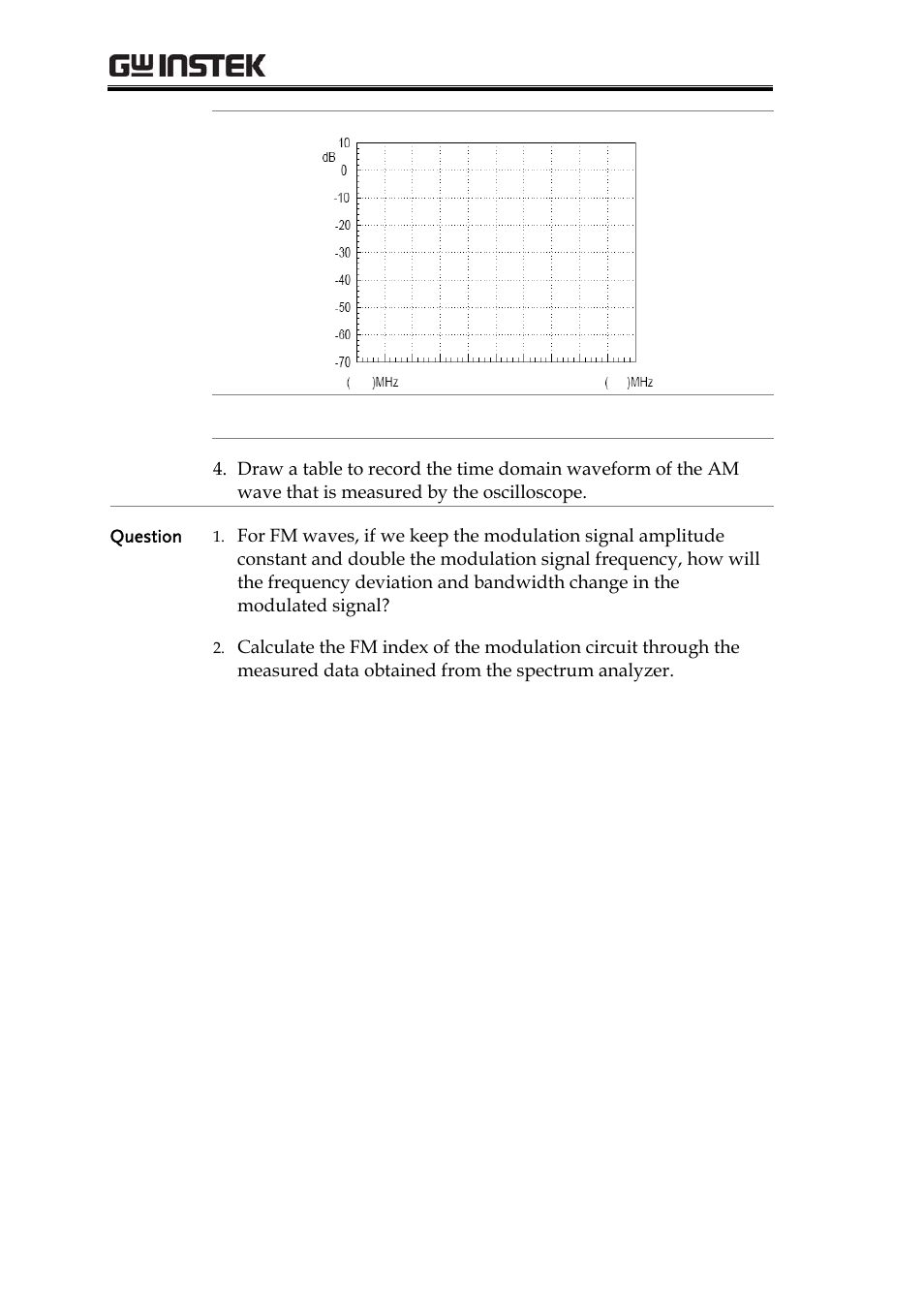 GW Instek GRF-1300A User Manual | Page 82 / 124