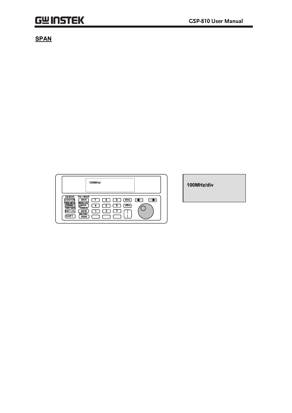 Gsp-810 user manual | GW Instek GSP-810 User Manual User Manual | Page 16 / 40