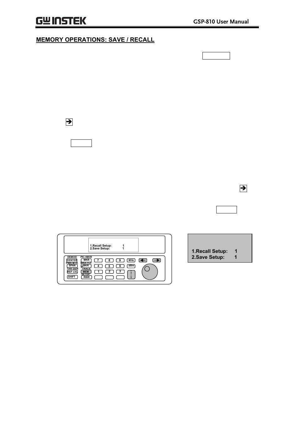 Gsp-810 user manual | GW Instek GSP-810 User Manual User Manual | Page 22 / 40