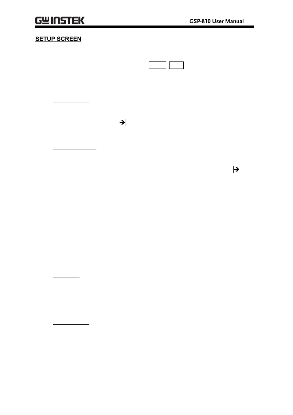 GW Instek GSP-810 User Manual User Manual | Page 23 / 40