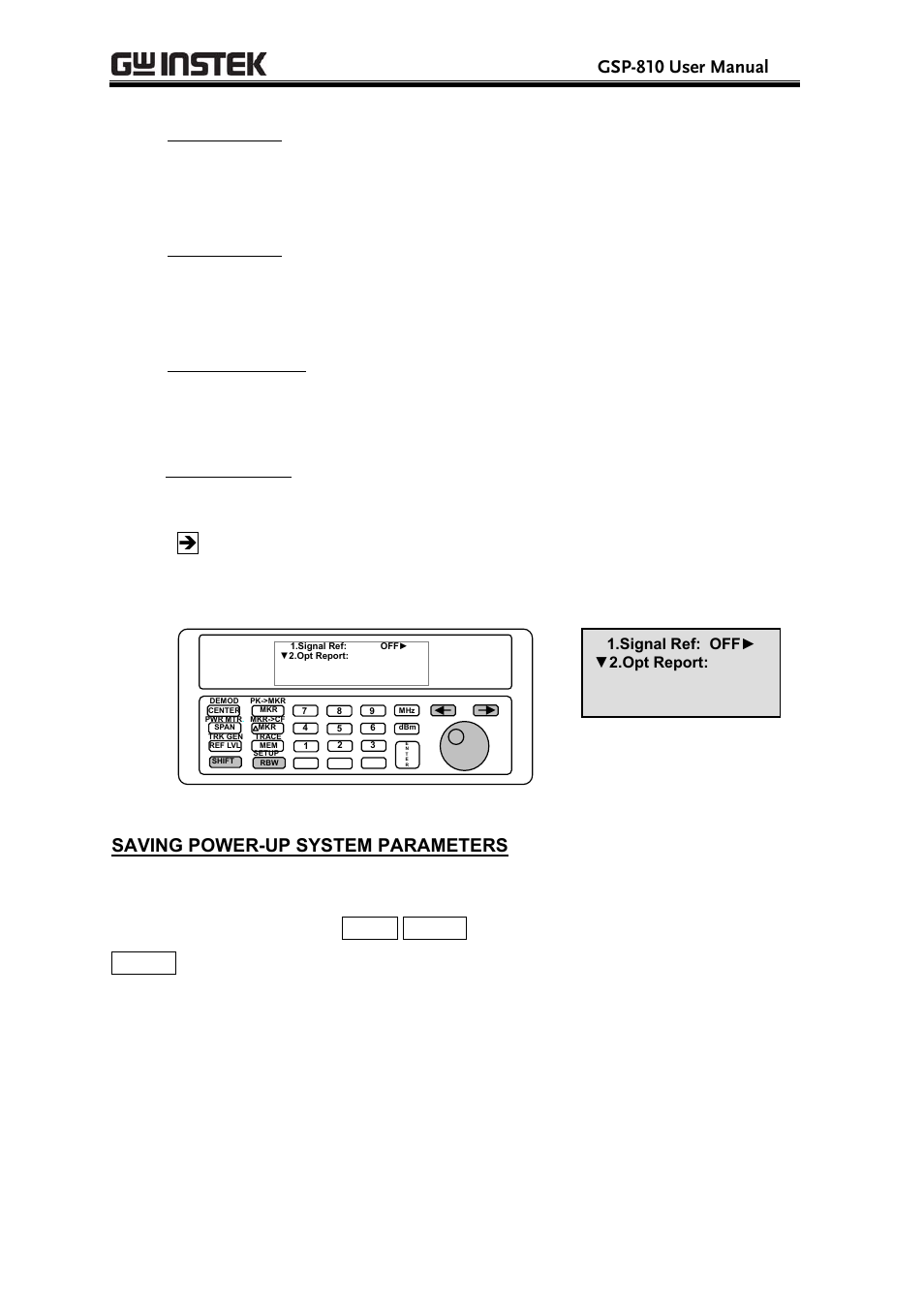 Gsp-810 user manual | GW Instek GSP-810 User Manual User Manual | Page 24 / 40
