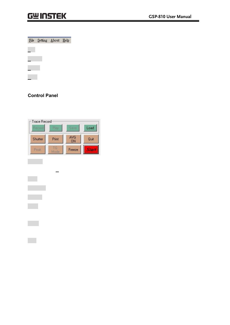 GW Instek GSP-810 User Manual User Manual | Page 36 / 40