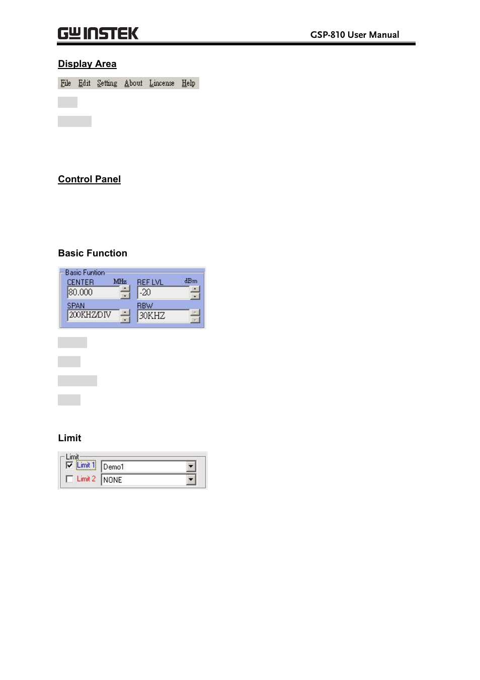 GW Instek GSP-810 User Manual User Manual | Page 38 / 40