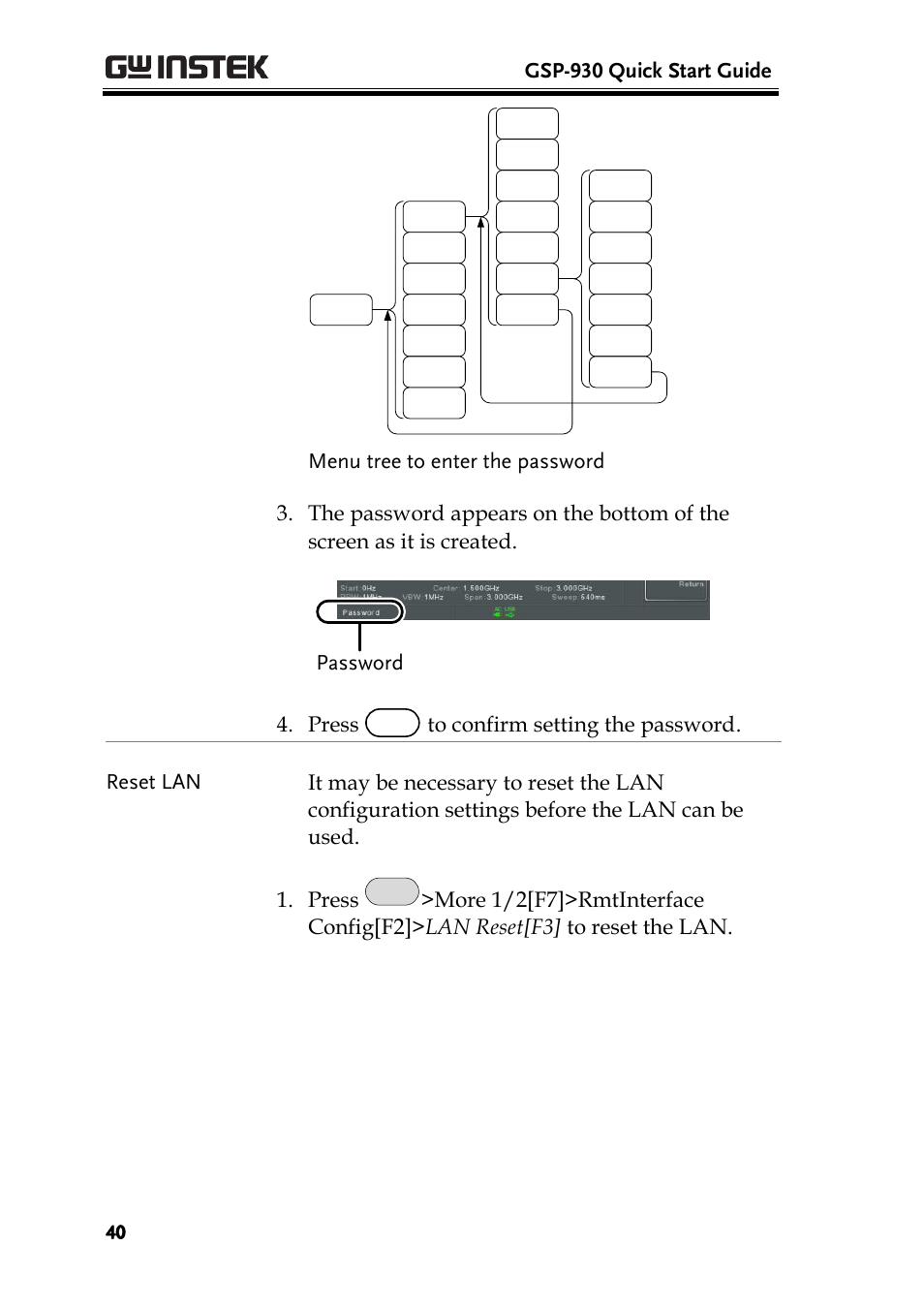 Gsp-930 quick start guide | GW Instek GSP-930 Quick start guide User Manual | Page 42 / 59