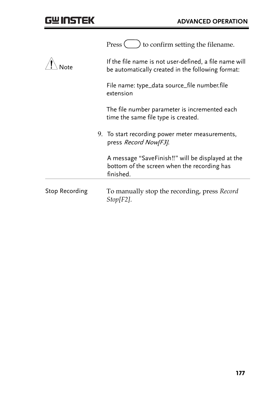 GW Instek GSP-930 User Manual User Manual | Page 179 / 255