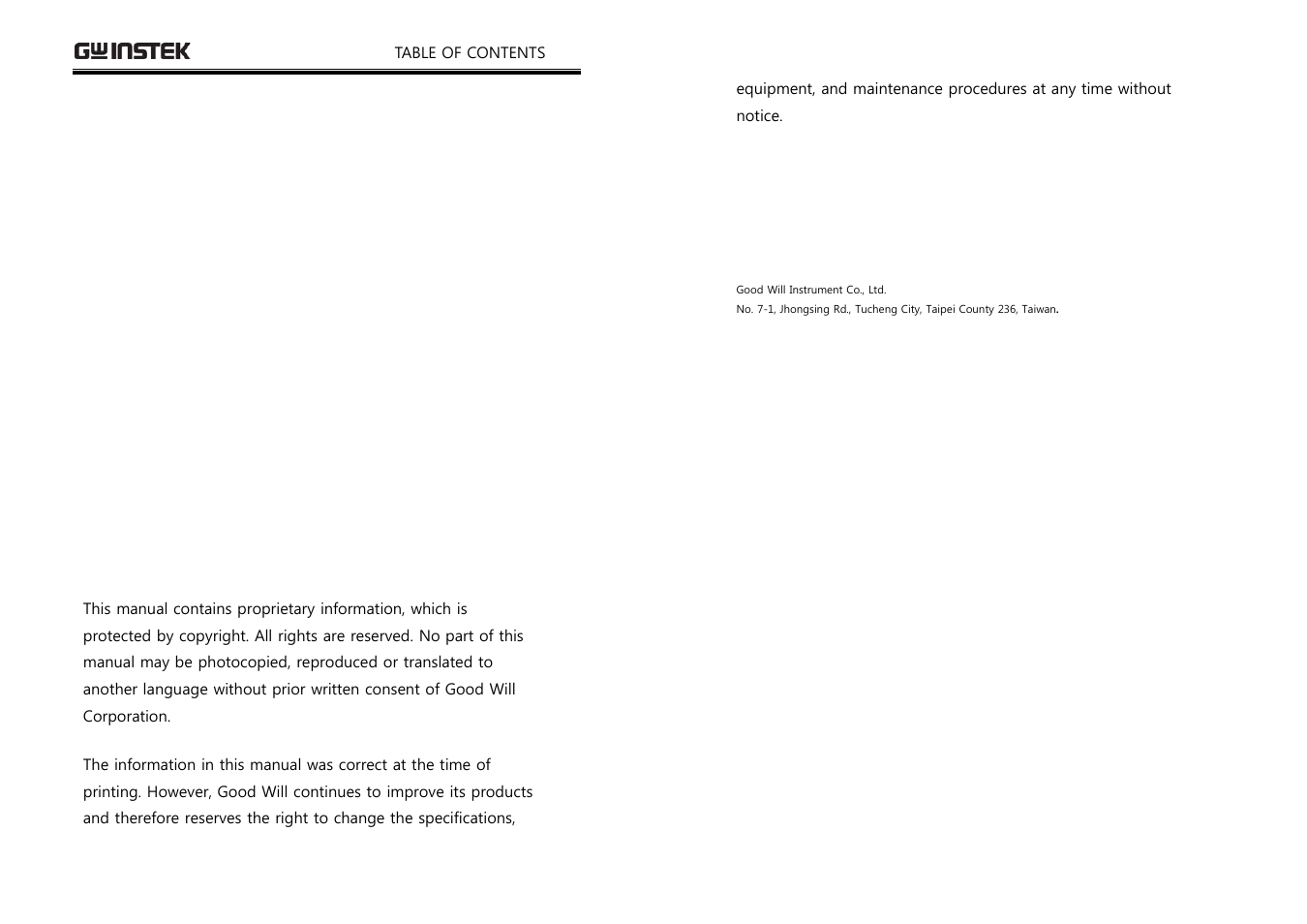 GW Instek GRC-1201 (GSG-120/122 Remote Controller) User Manual | Page 2 / 7