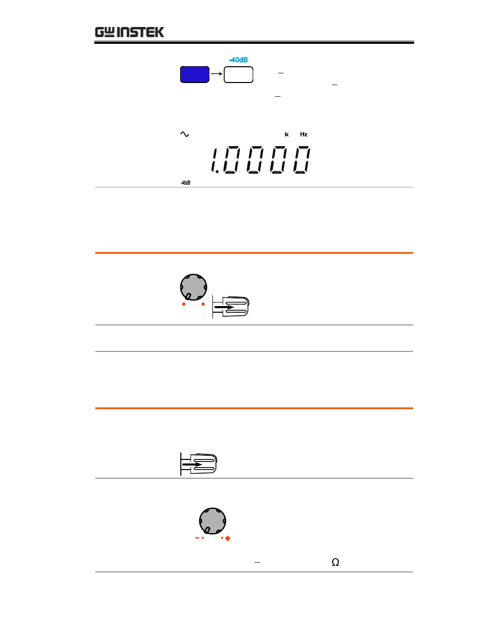 Set duty cycle (square waveform), Set offset, Enter duty cycle | Activate offset, Adjust offset | GW Instek SFG-1000 Series User Manual | Page 23 / 41