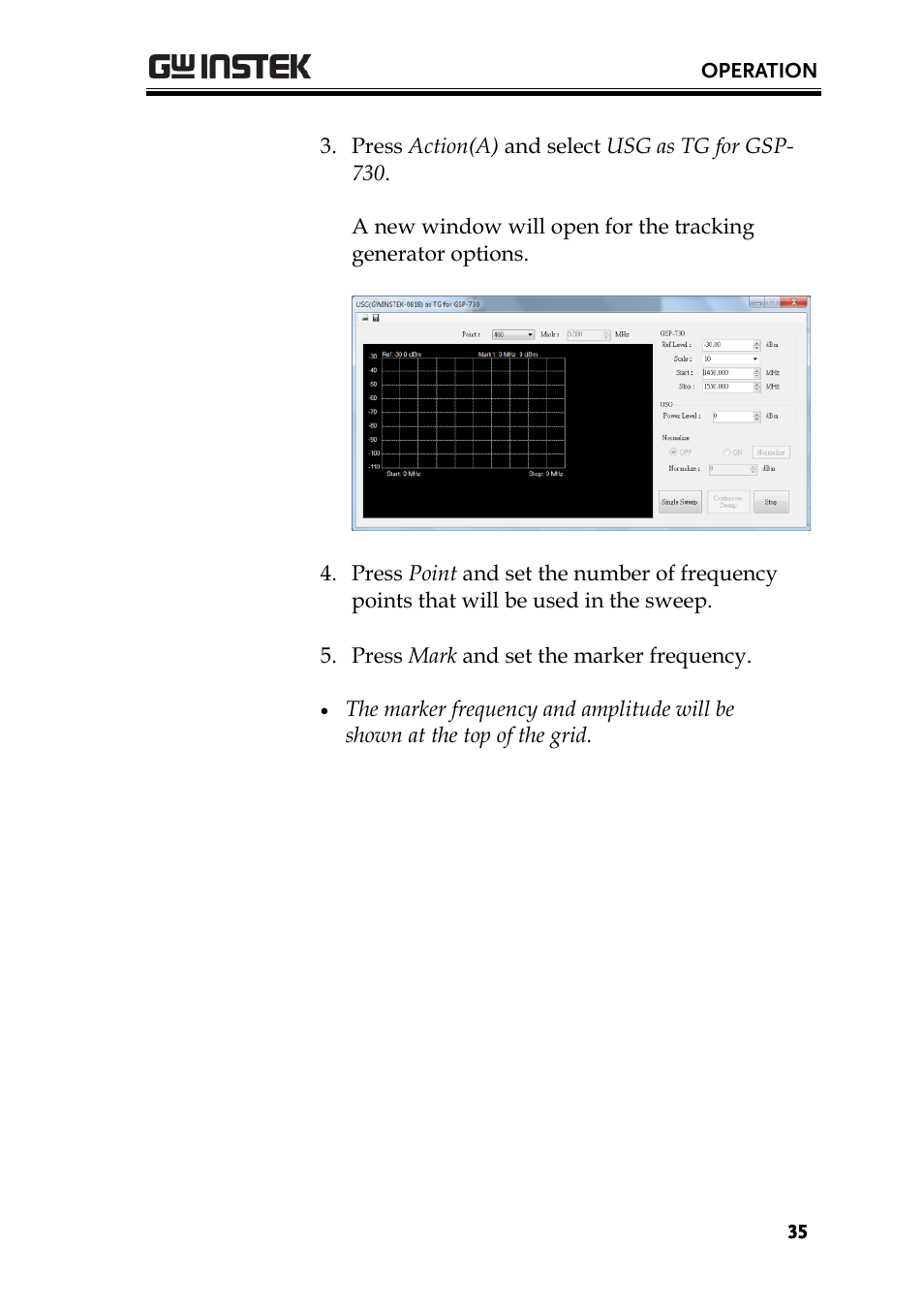 GW Instek USG-Series User Manual User Manual | Page 37 / 51