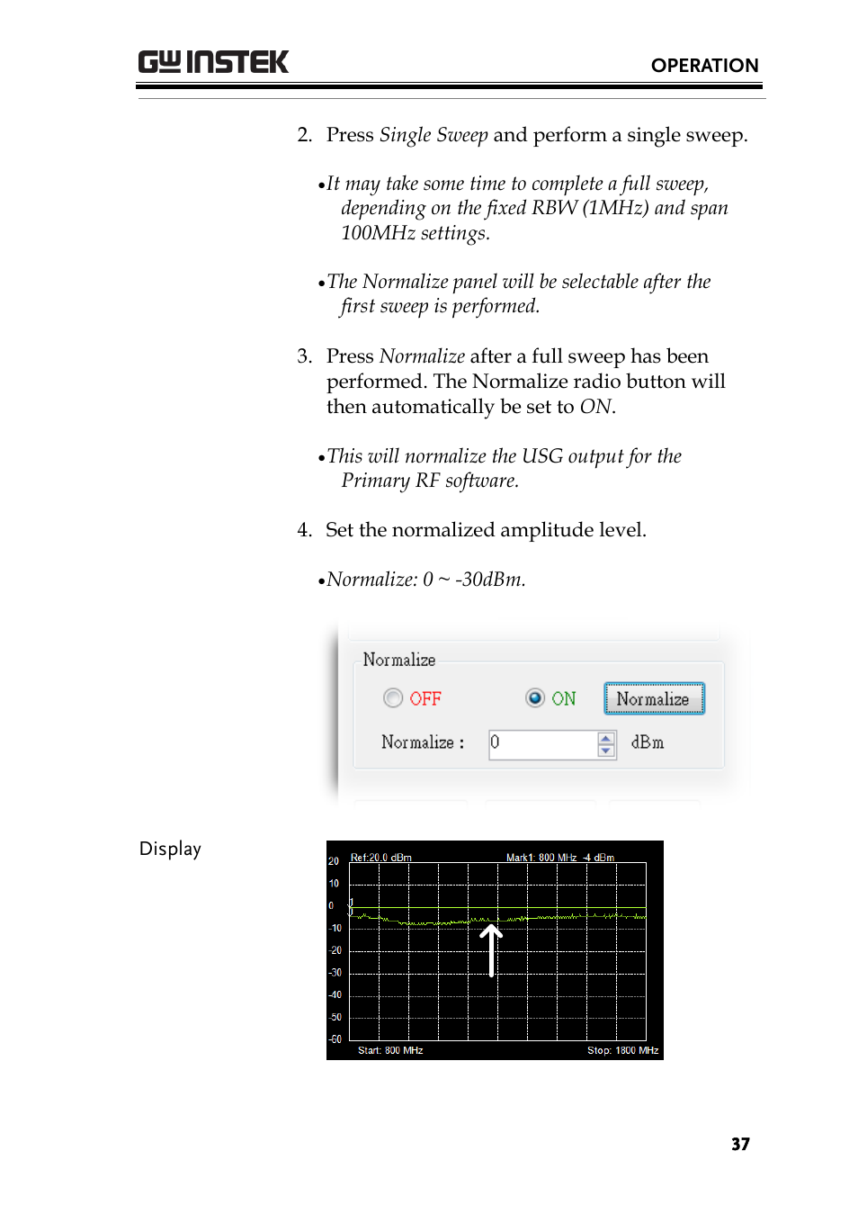 GW Instek USG-Series User Manual User Manual | Page 39 / 51