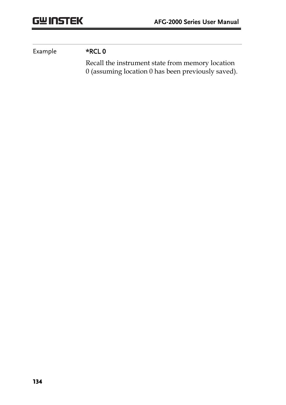 GW Instek AFG-2000 User Manual User Manual | Page 136 / 145