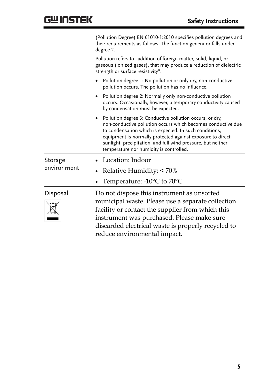 GW Instek AFG-2225 Quick Start Guide User Manual | Page 7 / 56