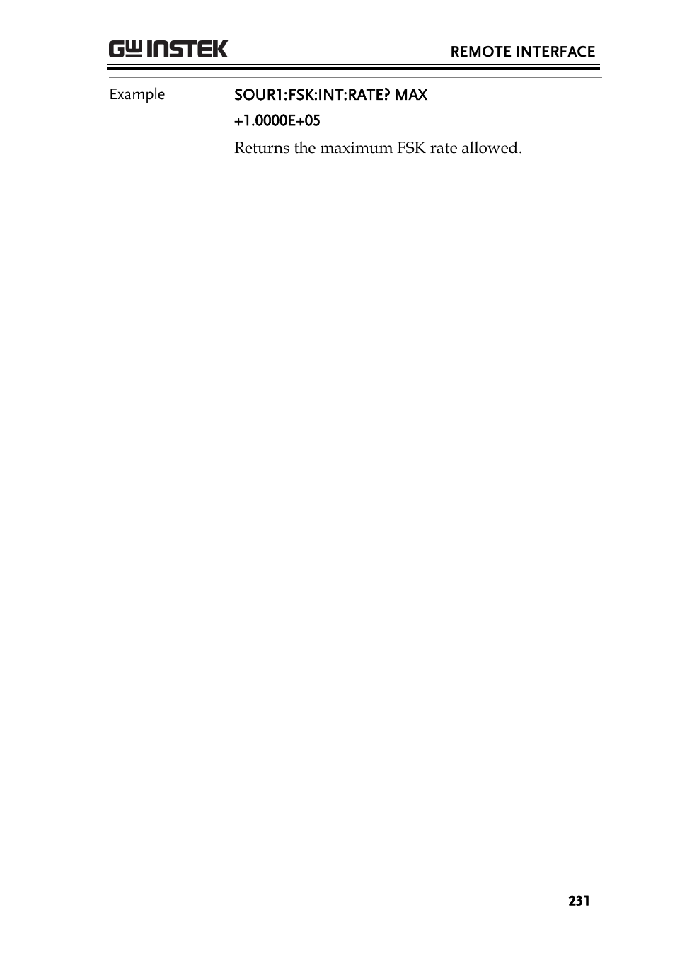 GW Instek AFG-2225 User Manual User Manual | Page 231 / 301