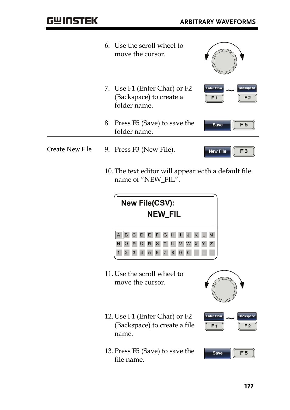 GW Instek AFG-3000 Series User Manual | Page 177 / 304