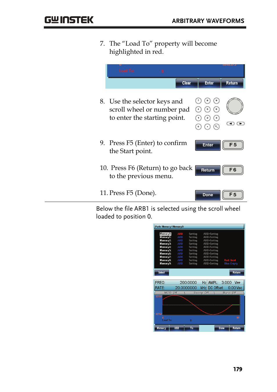 GW Instek AFG-3000 Series User Manual | Page 179 / 304